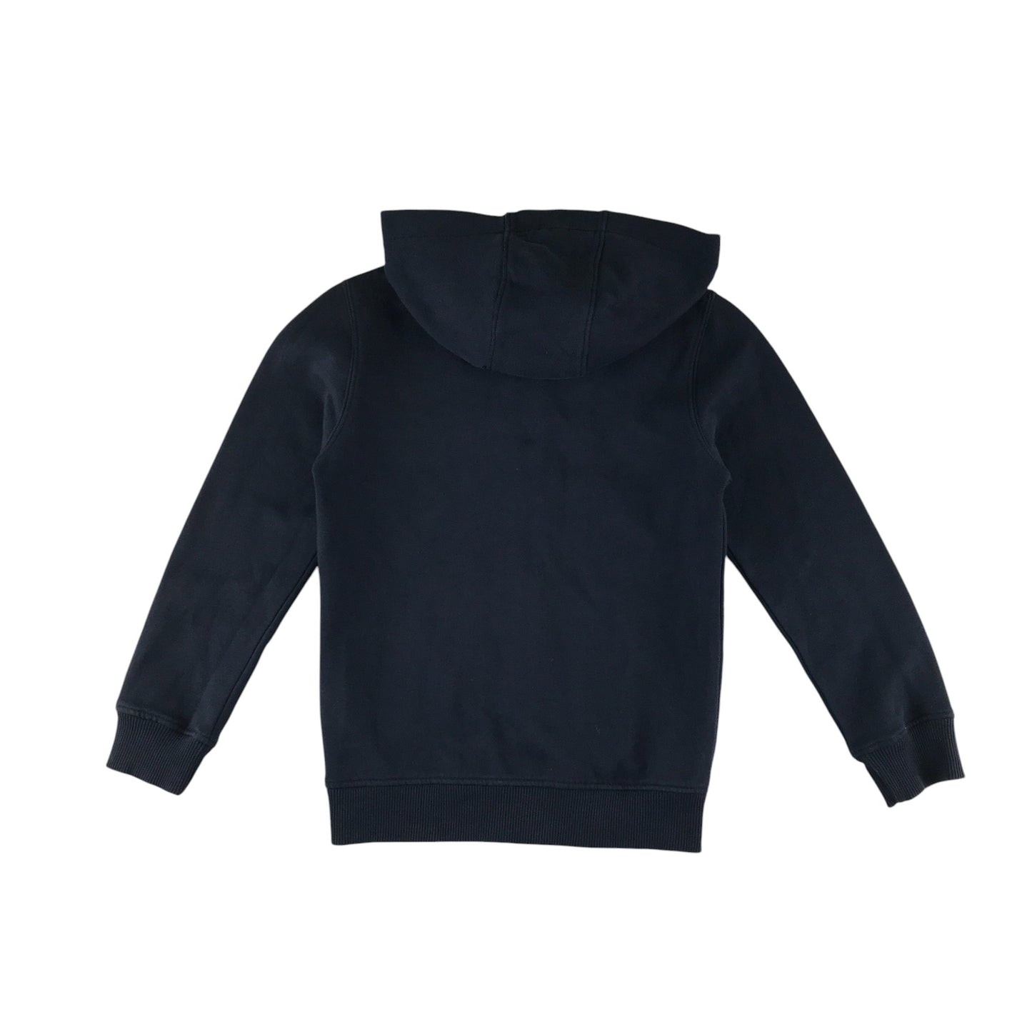 Franklin Marshall hoodie 8-9 years navy plain with logo
