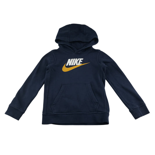 Nike hoodie 7-8 years black with Nike text and logo