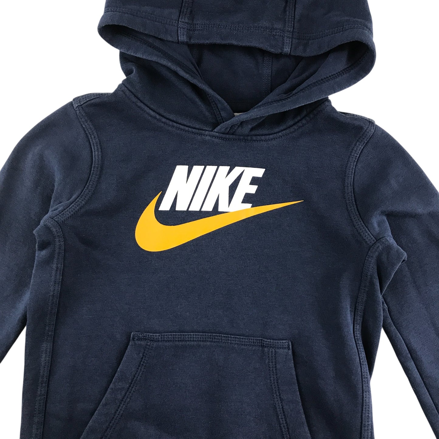 Nike hoodie 7-8 years black with Nike text and logo