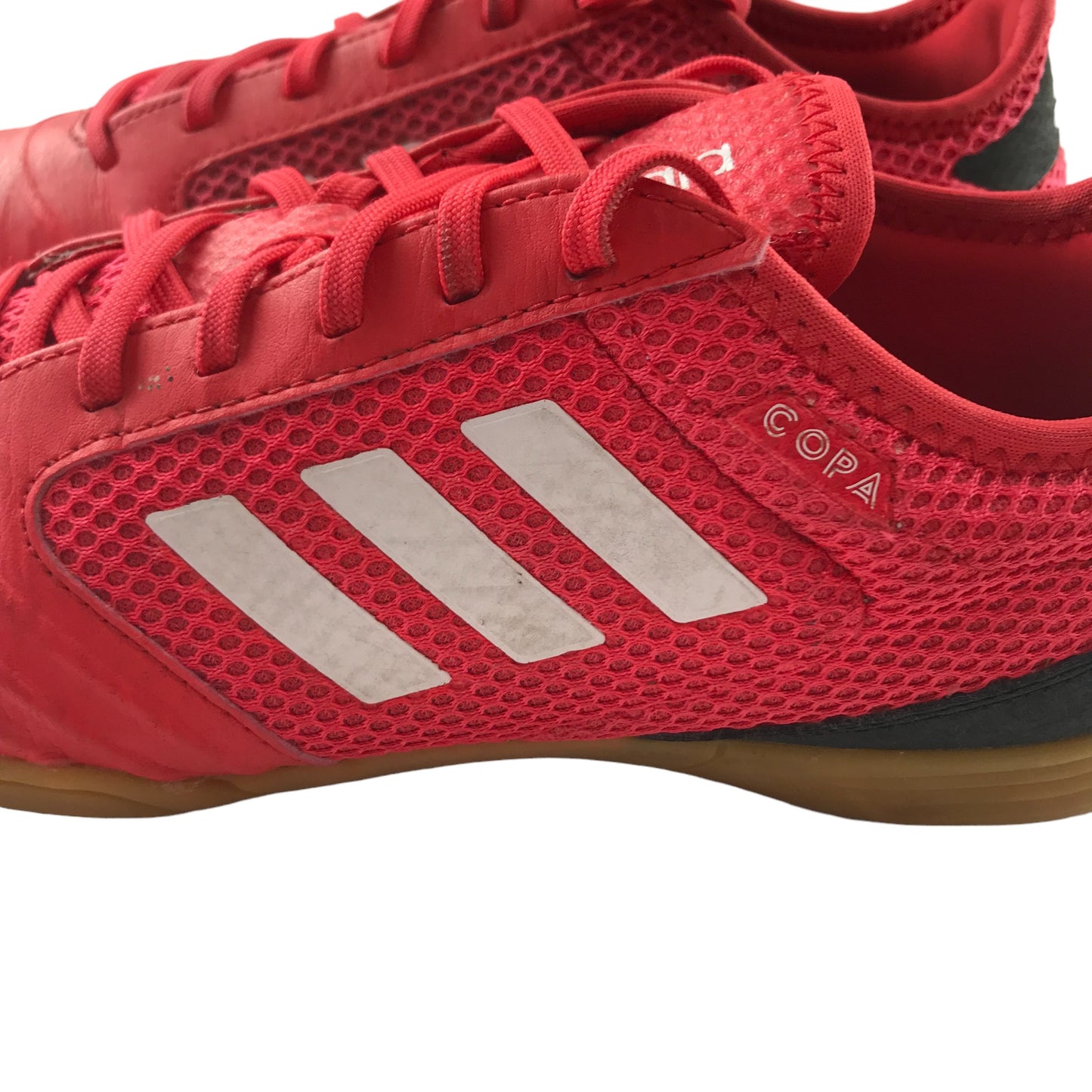 Adidas Copa Football Boots Shoe Size 5 Red Indoors Mesh Design