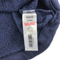 Nutmeg hoodie 12-13 years navy with multicolour sleeve stripe