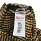 Nutmeg shirt 4-5 years mustard yellow blue checked long sleeve cotton