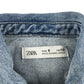 Zara denim shirt 6-7 years blue long sleeve cotton