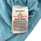 Superdry t-shirt men's S blue plain with logo cotton