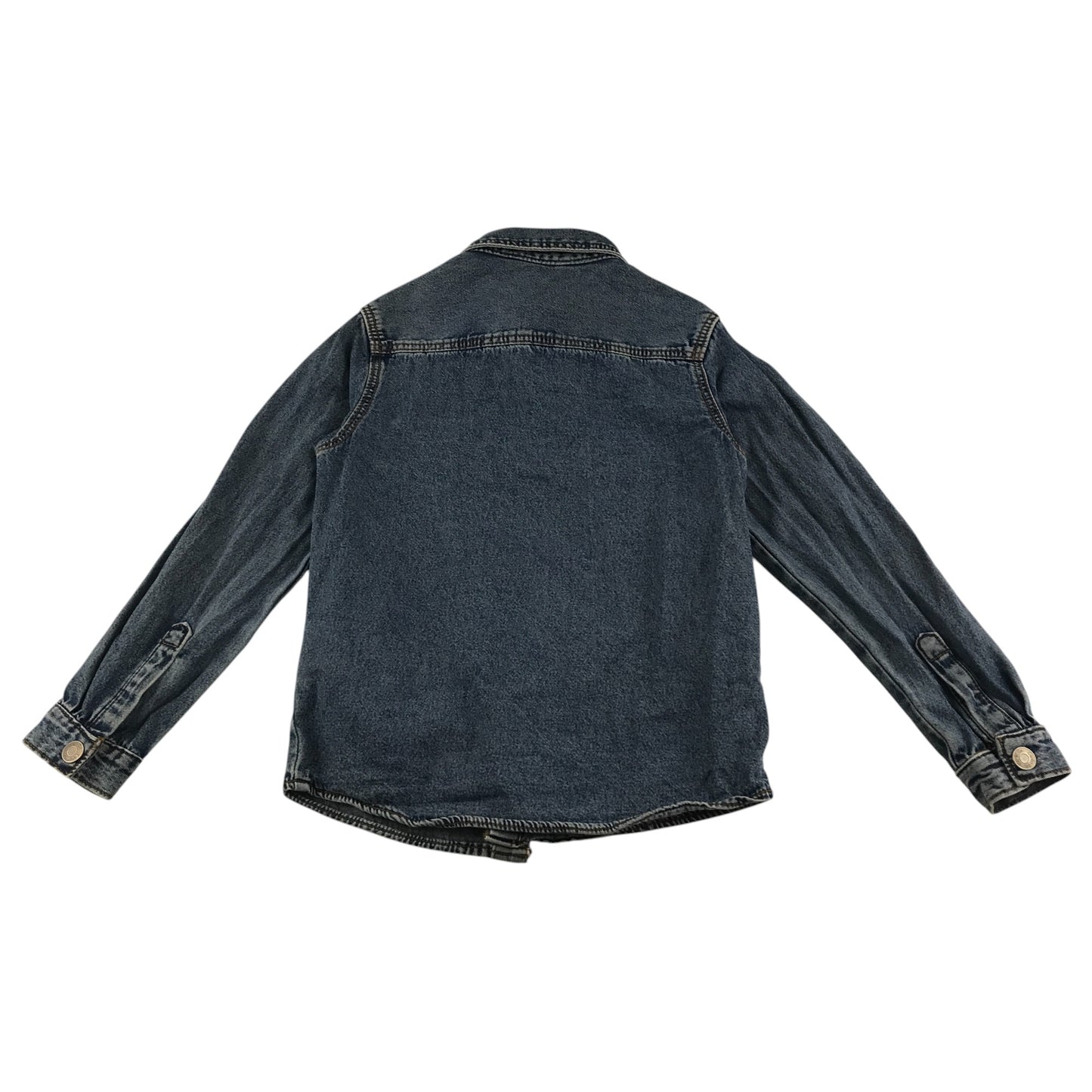 Primark denim shirt 7-8 years blue long sleeve
