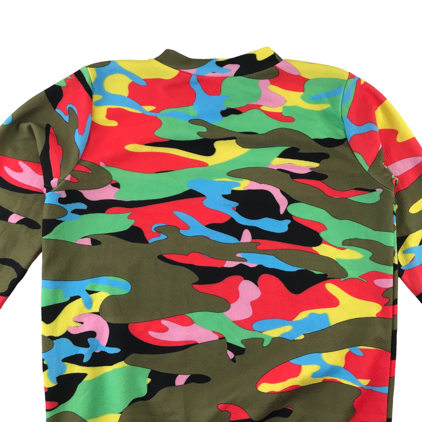 Chic London T-shirt jumper 11-12 years multicolour camo pattern light jumper