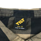 Tilt shirt 12-13 years brown black broad check long sleeve