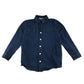 M&S denim shirt 13-14 years navy long sleeve