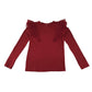 H&M t-shirt 9-10 years red with mesh shoulder detail