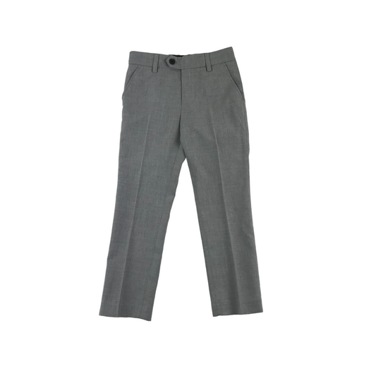 Next Suit Trousers Age 7 Light Grey Tailored