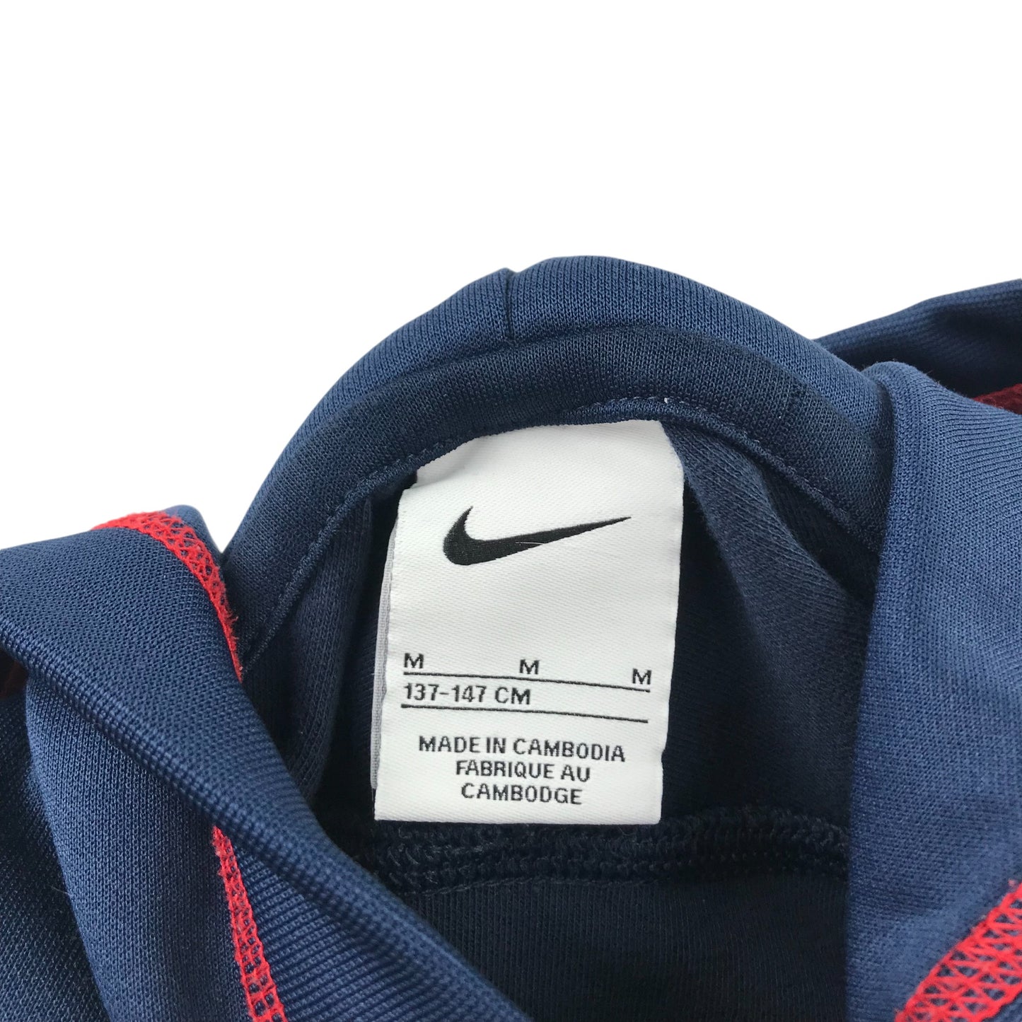 Nike FC Barcelona hoodie 10-11 years navy blue hooded pullover