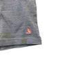 Joules T-shirt 11-12 years navy and white stripy cotton