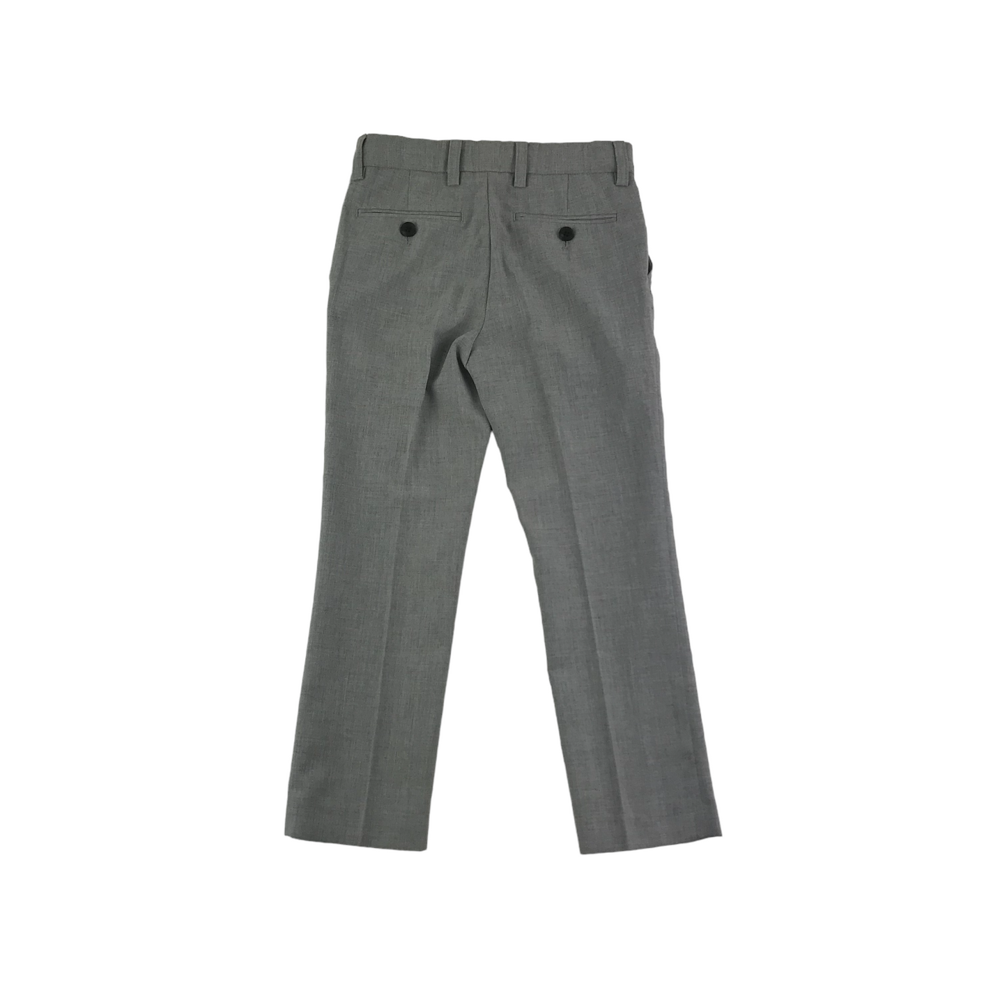 Next Suit Trousers Age 7 Light Grey Tailored