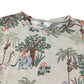 H&M t-shirt 7-8 years grey graphic design print cotton