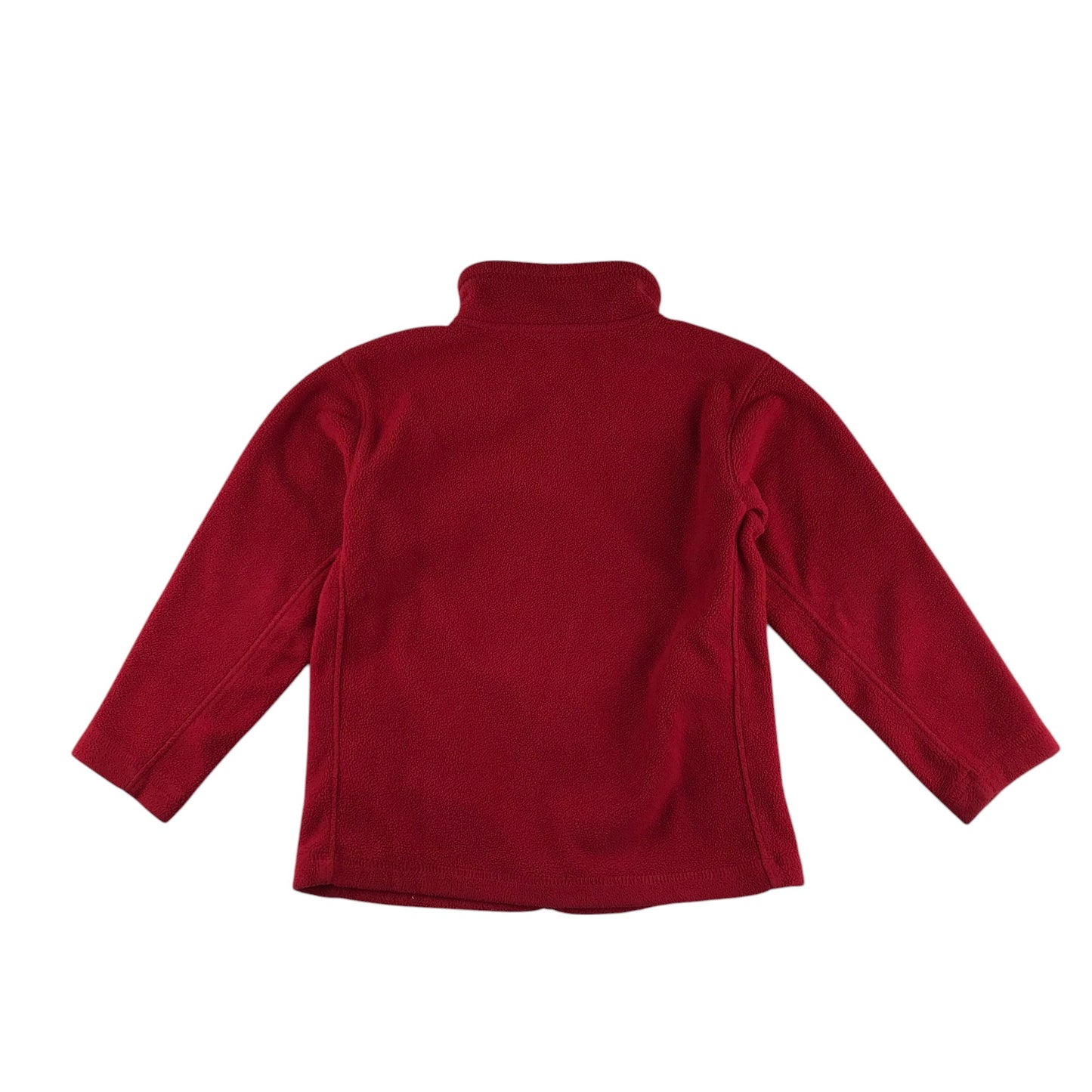 Glasgow Gaelic Primary School plain red fleece with full zipper