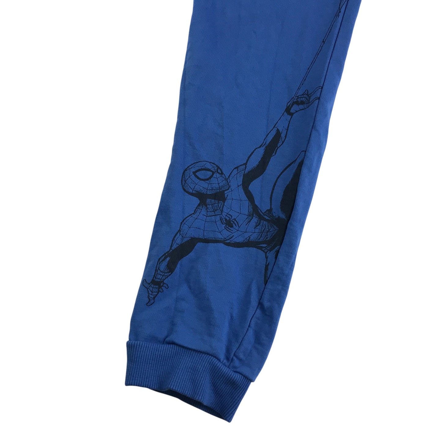 Marvel joggers 7-8 years blue Spiderman with leg print