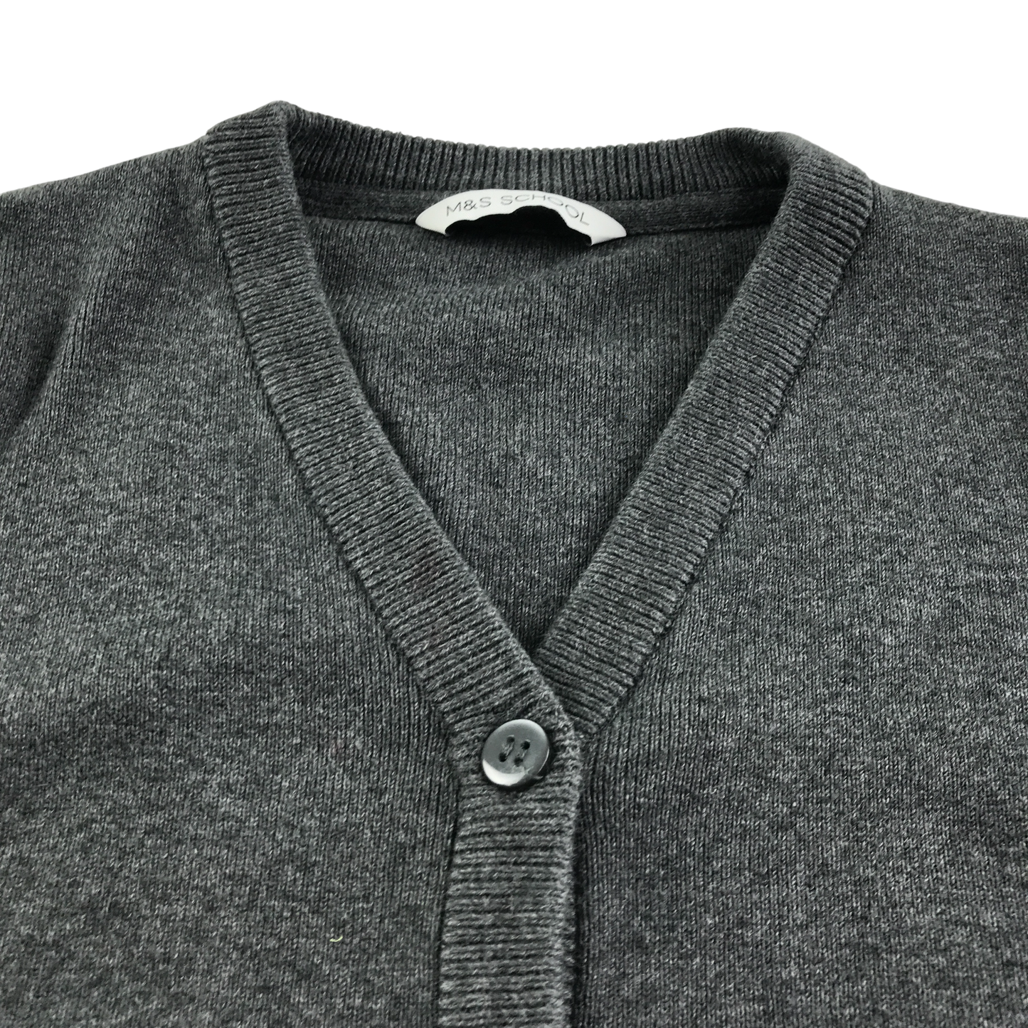 Dark grey with pockets school cardigan