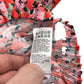 River Island Blouse Age 5 Red Floral Long Sleeve