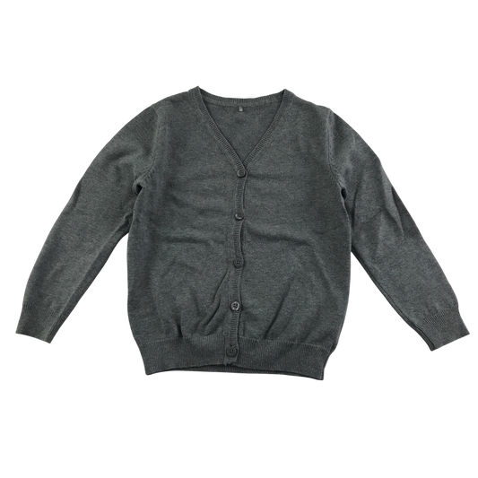 Light grey school cardigan