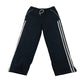 School Life joggers 7-8 years black tracksuit style white stripes