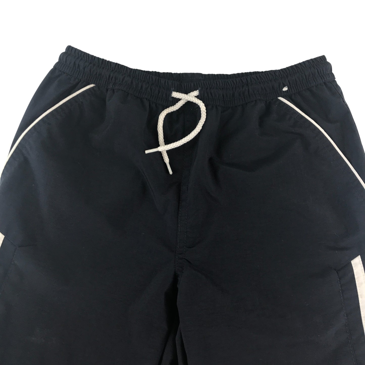 School Life joggers 7-8 years black tracksuit style white stripes