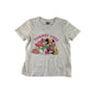 Primark t-shirt 7-8 years white Daisy Duck and Minnie Mouse graphic design cotton