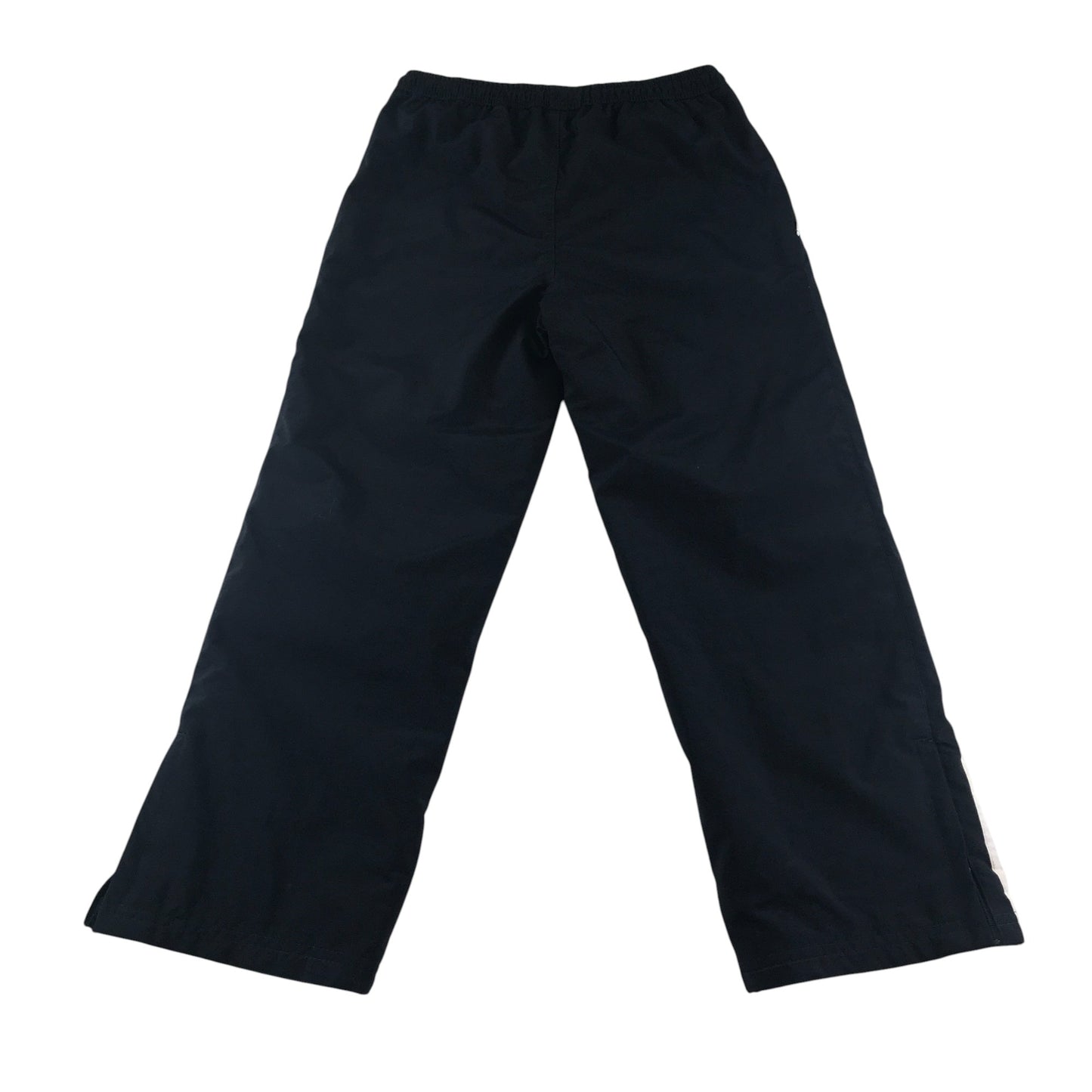 School Life joggers 7-8 years black tracksuit style white stripes