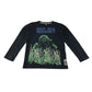 Fatface t-shirt 8-9 years navy graphic print cotton