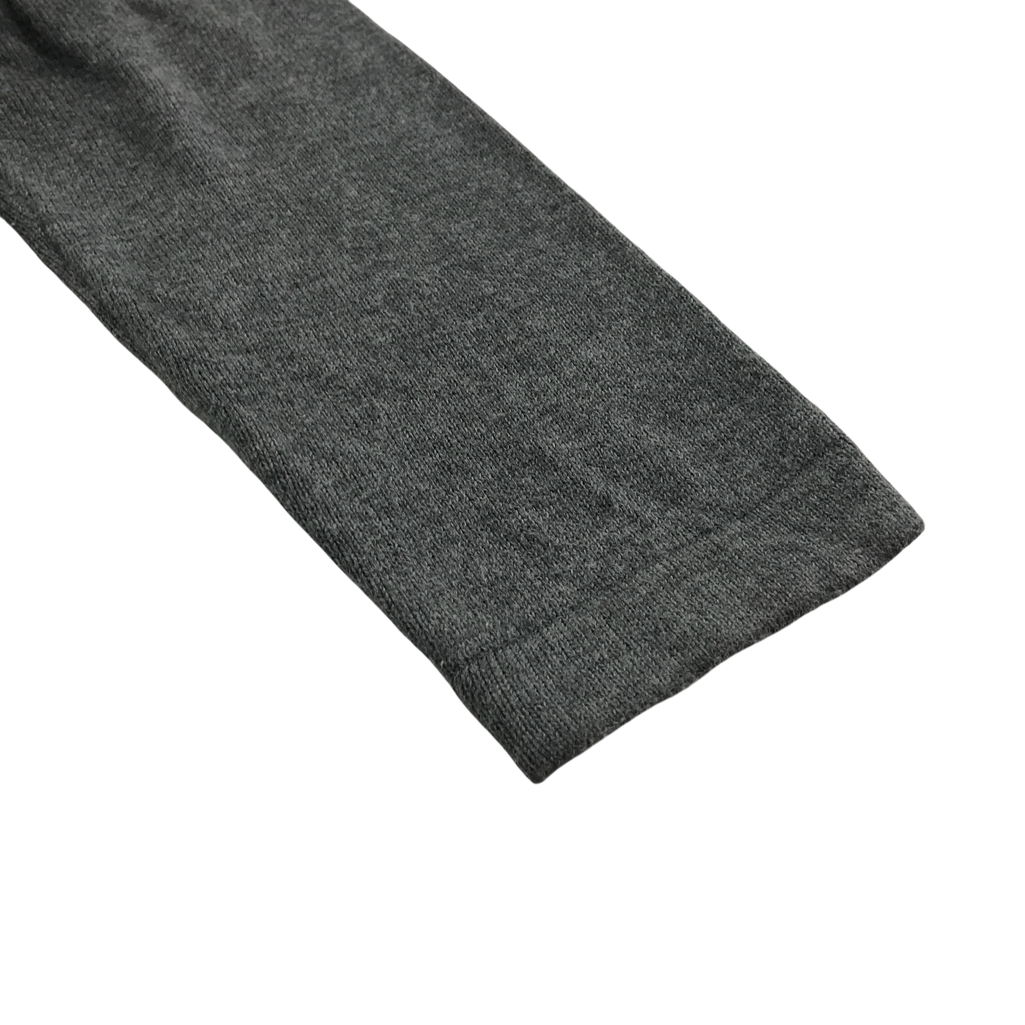 Light grey scallop neck school cardigan