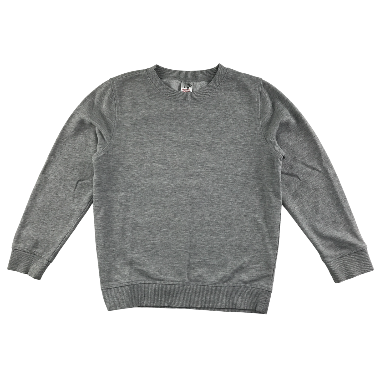 Light grey sweatshirt school jumper