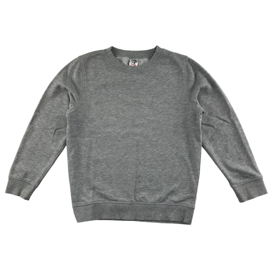 Light grey sweatshirt school jumper