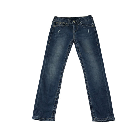True Religion jeans 7-8 years blue denim skinny