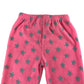 Primark Pyjama Set Age 4 Pink Grey Starry Fleece Hoodie