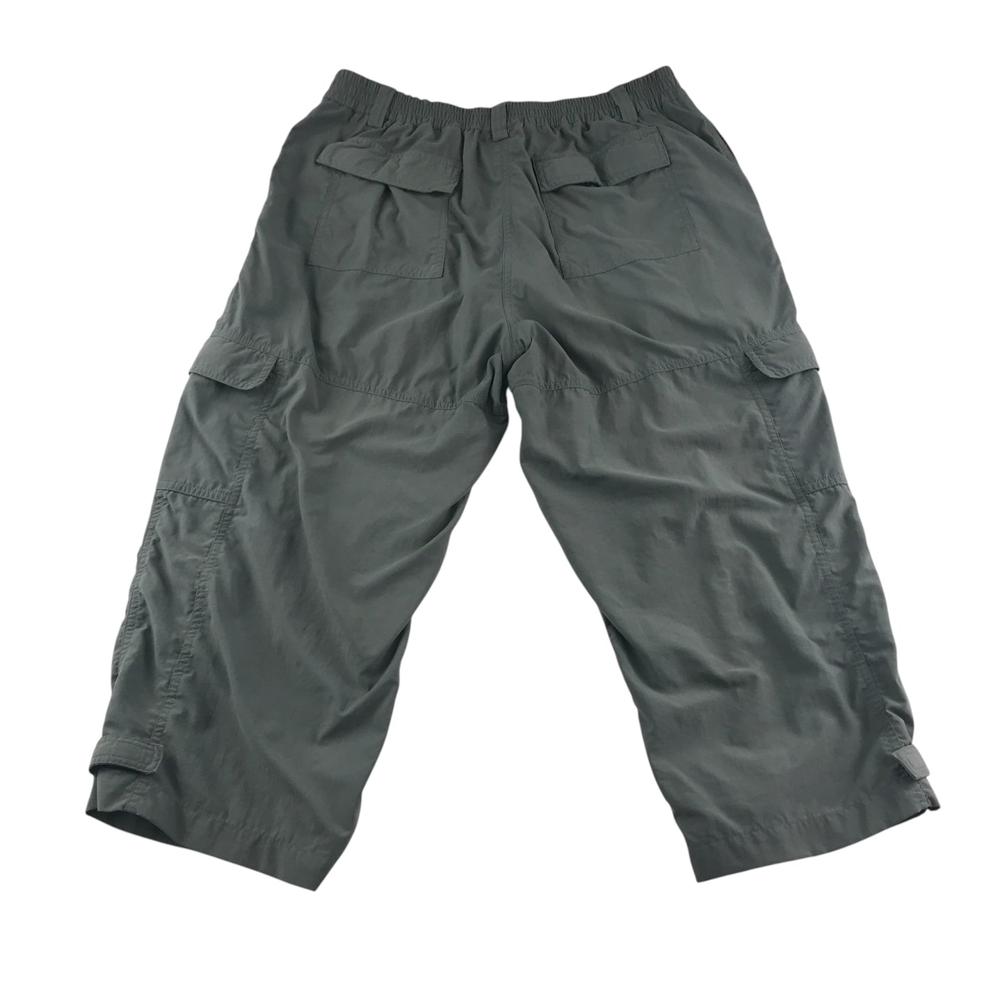 Lafuma shorts UK 12 grey capri length cargo pockets