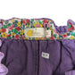 Boden trousers 7-8 years purple plain corduroy with love heart pockets