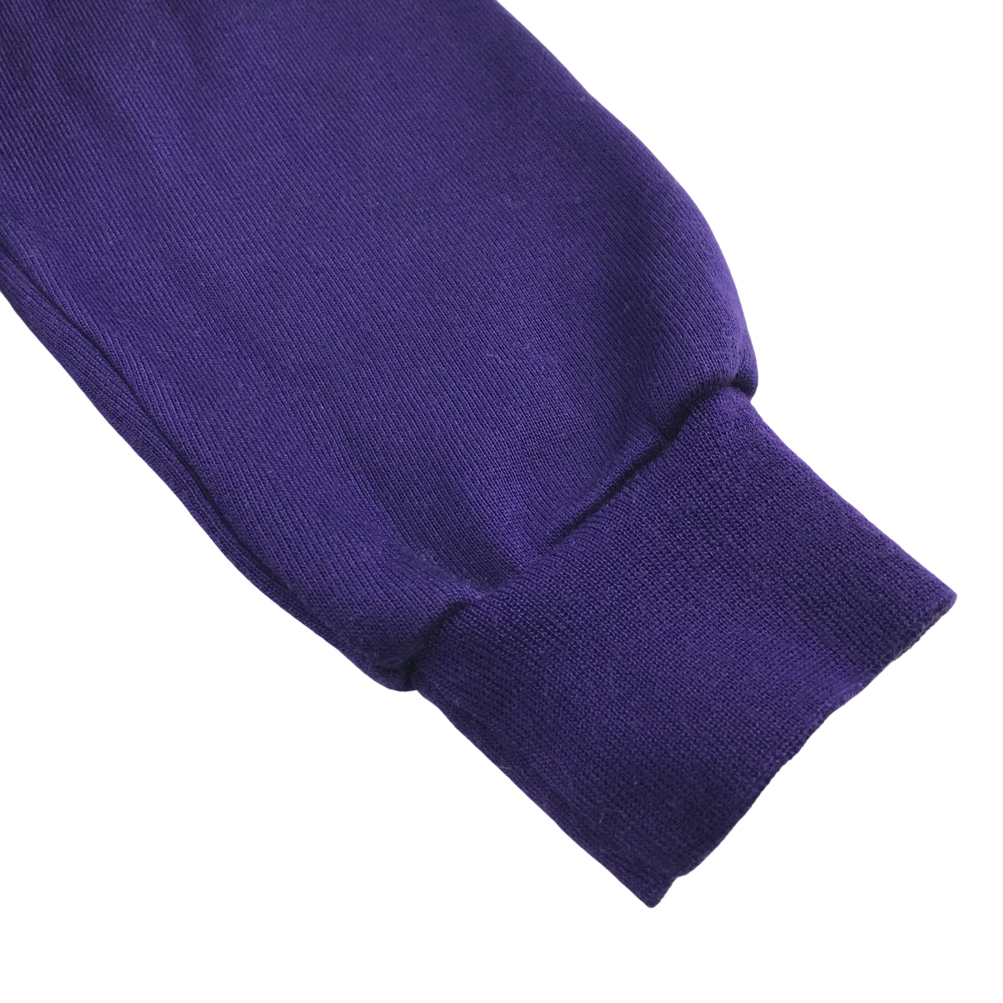 Purple jersey school cardigan