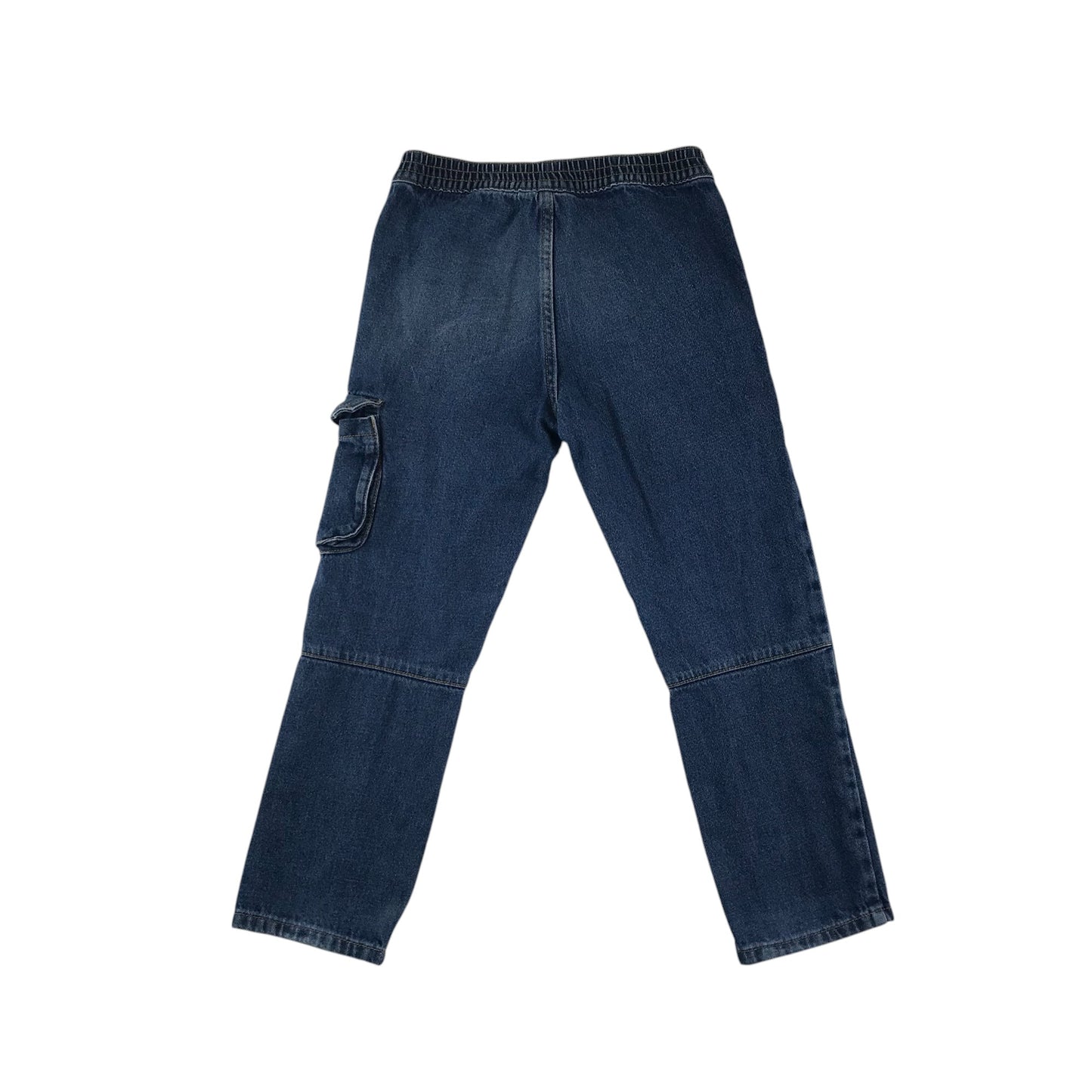 M&S jeans 6-7 years blue denim cargo style cotton