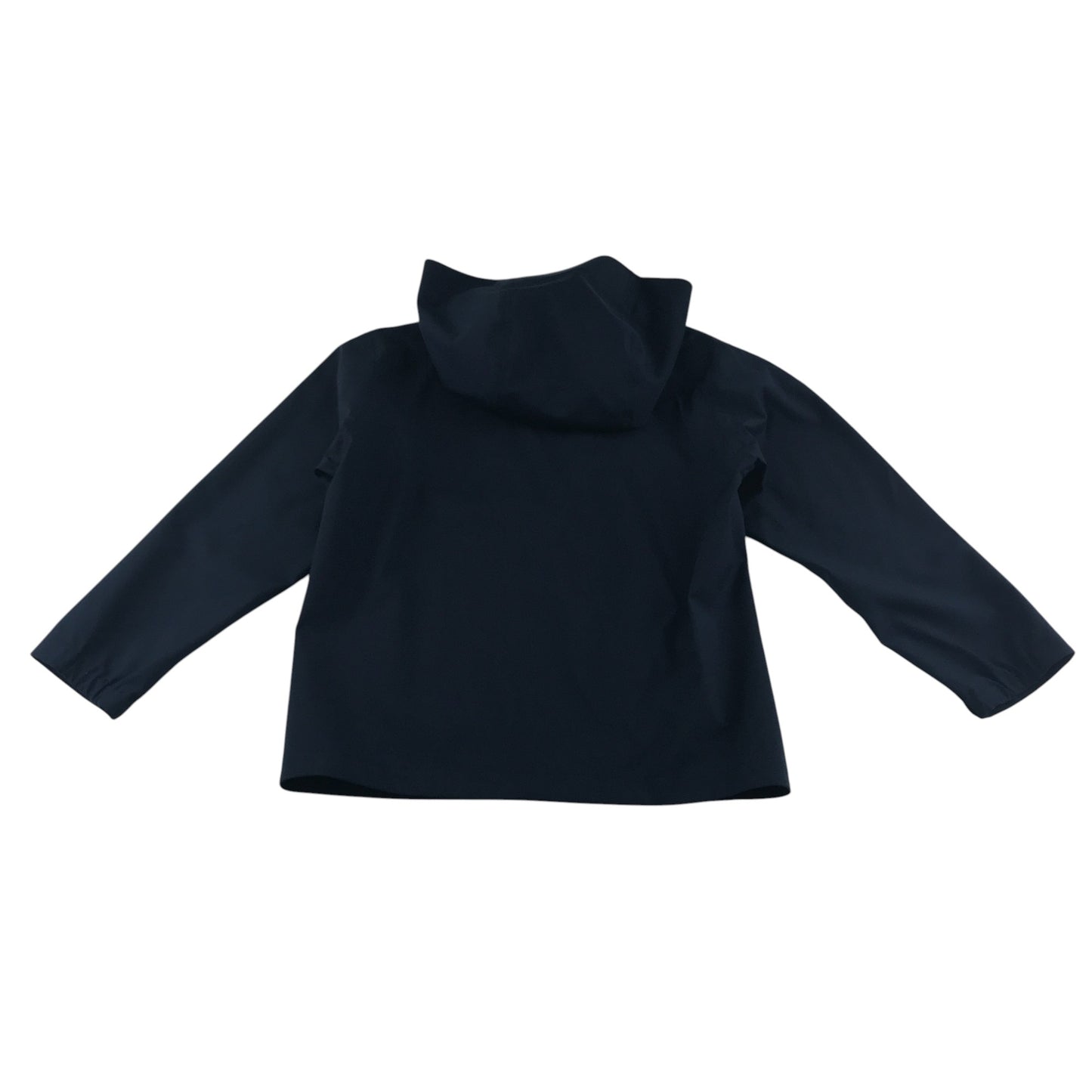 Uniqlo jacket 5-6 years navy water resistant with hood