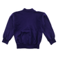 Purple jersey school cardigan