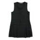 Grey A-line with zipper school pinafore