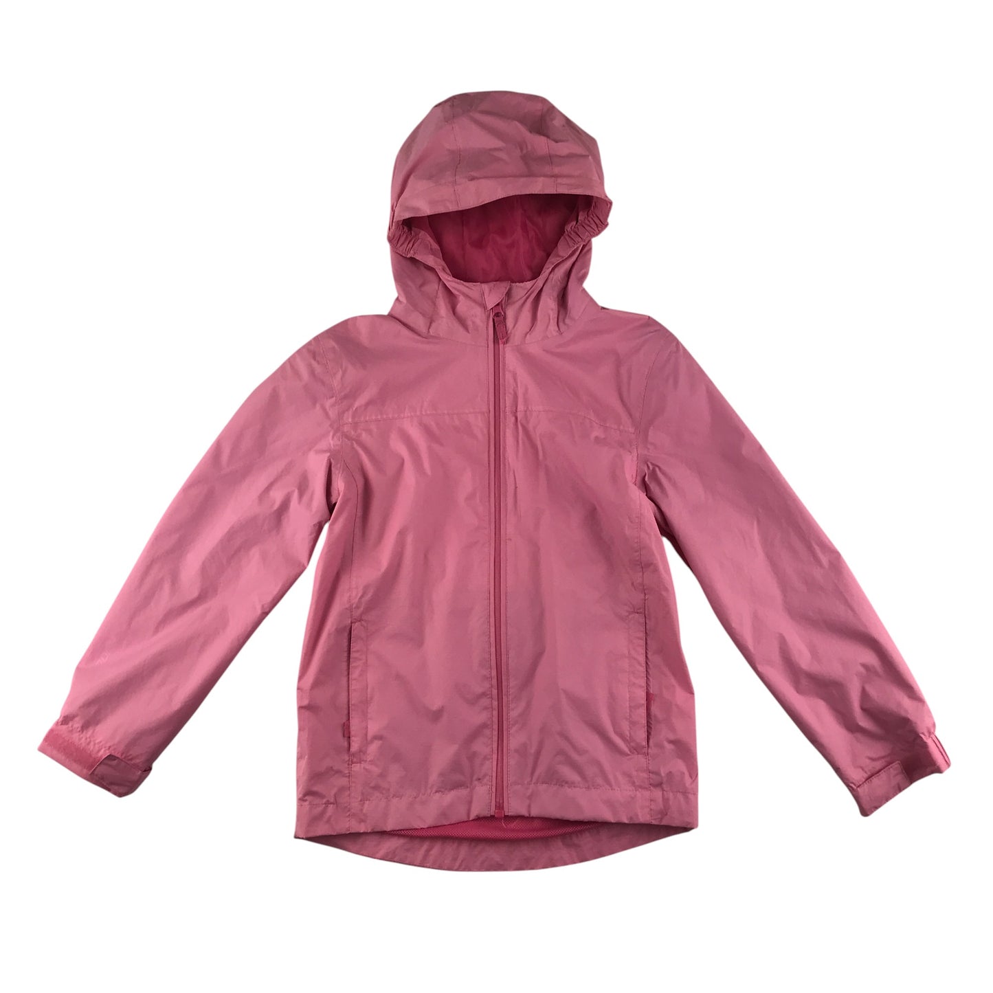 Mountain Warehouse jacket 7-8 years pink waterproof with hood