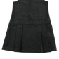 Grey A-line with zipper school pinafore