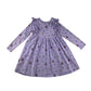 M&S dress 7-8 years lilac Disney Frozen long sleeve cotton t-shirt