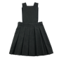 Grey bib style school pinafore