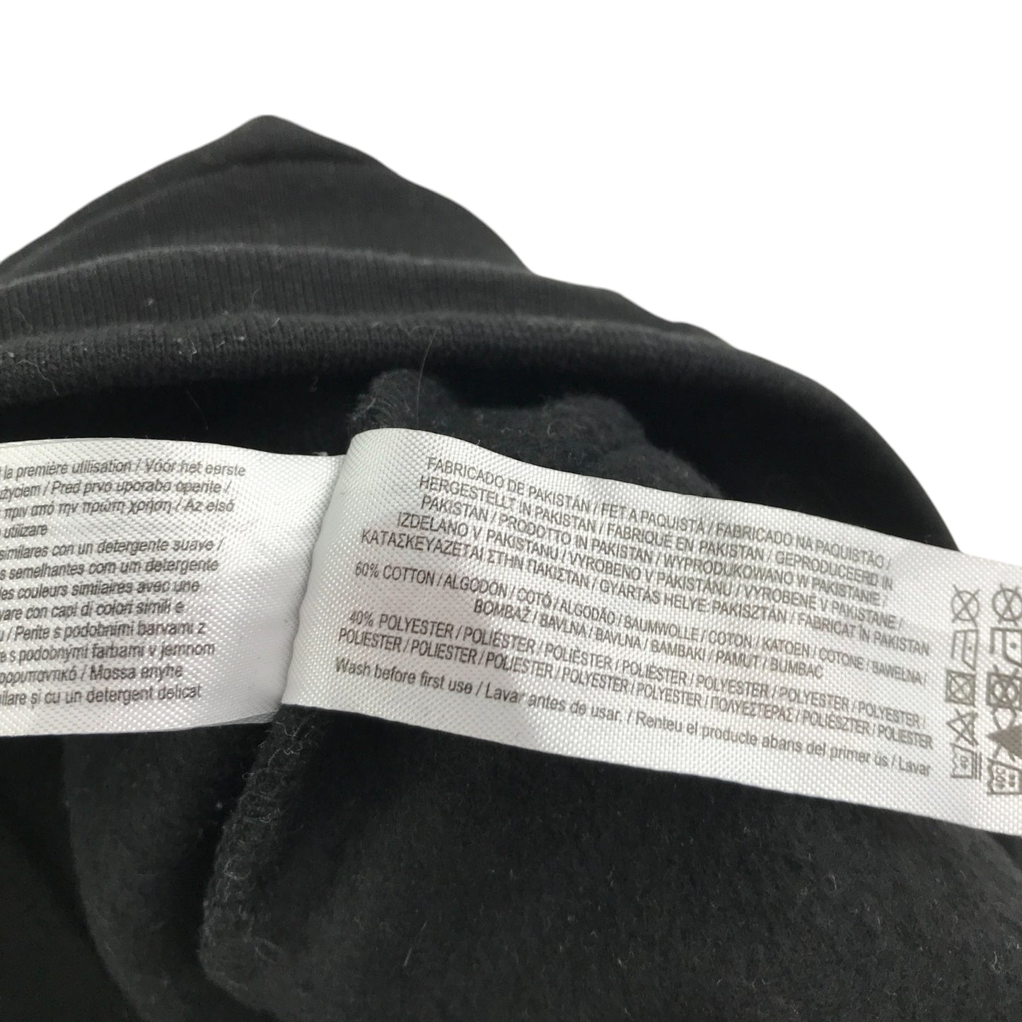 Primark joggers 7-8 years black plain cargo style