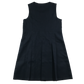 Navy A-line with zipper school pinafore