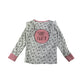 George Pyjama Set Age 5 White Starry Long Sleeve Cotton
