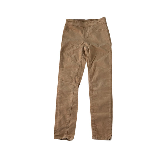 H&M trouser 6-7 years light brown jeggings corduroy