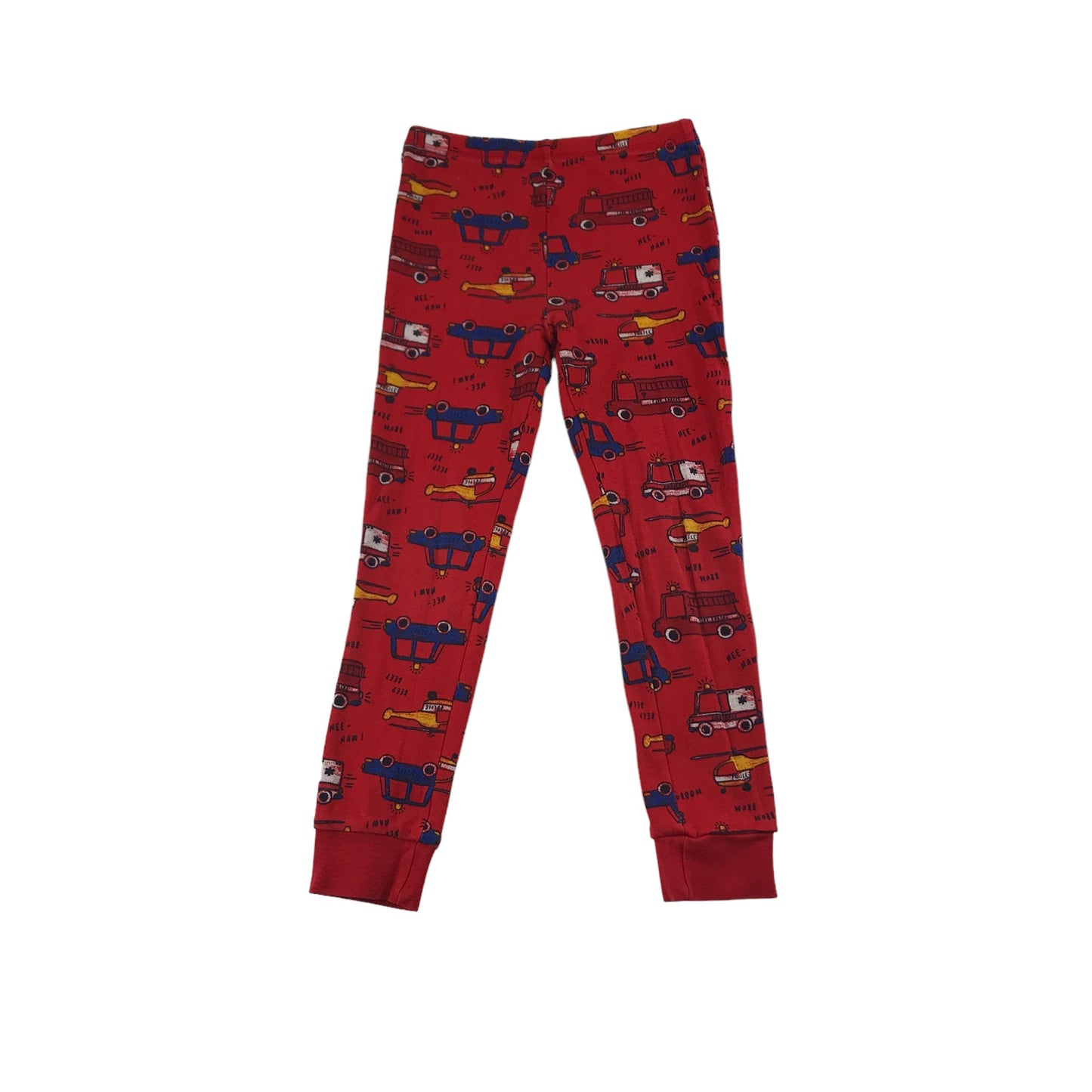 George Pyjama Set Age 5 Red Cars Long Sleeve Cotton