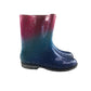Tu Wellie boots shoe size 2 pink sparkly gradient calf height